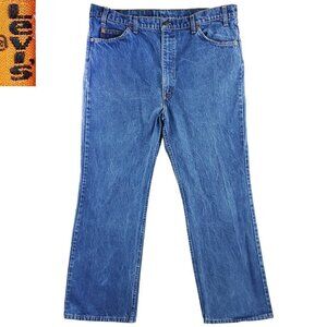 Levi's 517 Jeans Orange Tab Vintage USA Bootcut Denim Men's "42x30" Actual 40x29